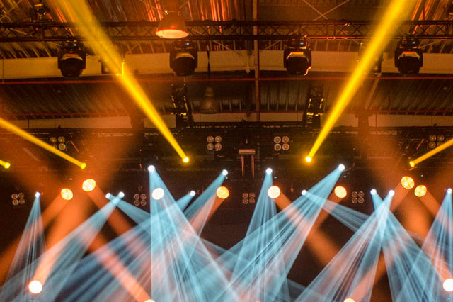 Iluminacion espectaculos led