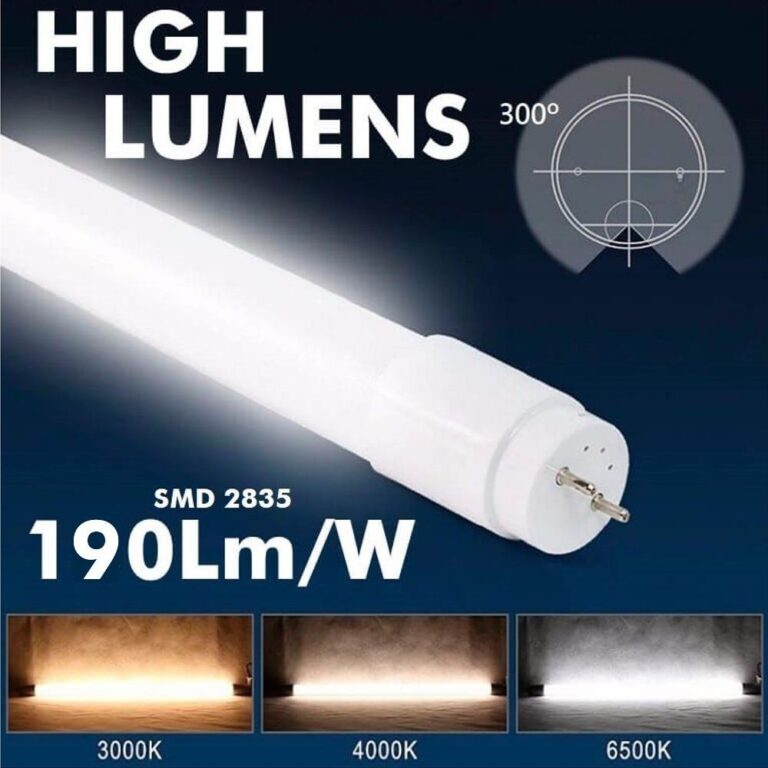 Tubos y pantallas estancas led